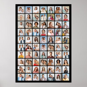 Creëer Your Ewn 70 Photo Collage Poster