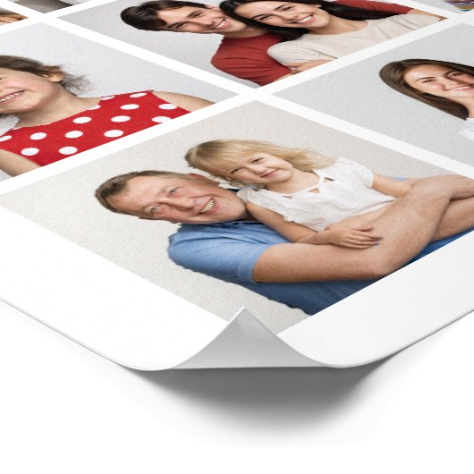 Creëer Your Ewn 70 Photo Collage Poster (Hoek)