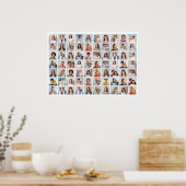 Creëer Your Ewn 70 Photo Collage Poster (Keuken)