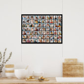 Creëer Your Ewn 70 Photo Collage Poster (Keuken)