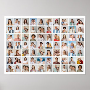 Creëer Your Ewn 70 Photo Collage Poster