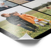 Creëer Your Ewn 7 Foto Collage Foto Uitbreiding Afdruk (Hoek)