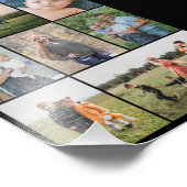 Creëer Your Ewn 7 Foto Collage Foto Uitbreiding Afdruk (Hoek)