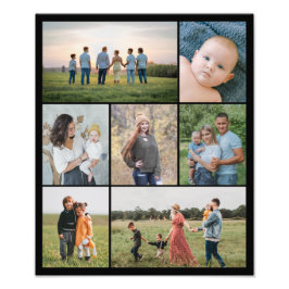 Creëer Your Ewn 7 Foto Collage Foto Uitbreiding Foto Afdruk