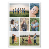 Creëer Your Ewn 7 Foto Collage Foto Uitbreiding Foto Afdruk (Voorkant)