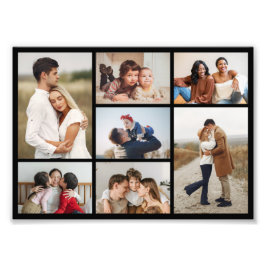 Creëer Your Ewn 7 Foto Collage Foto Uitbreiding Foto Afdruk