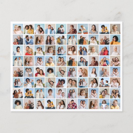 Creëer Your Ewn 80 Photo Collage Flyer (Voorkant)