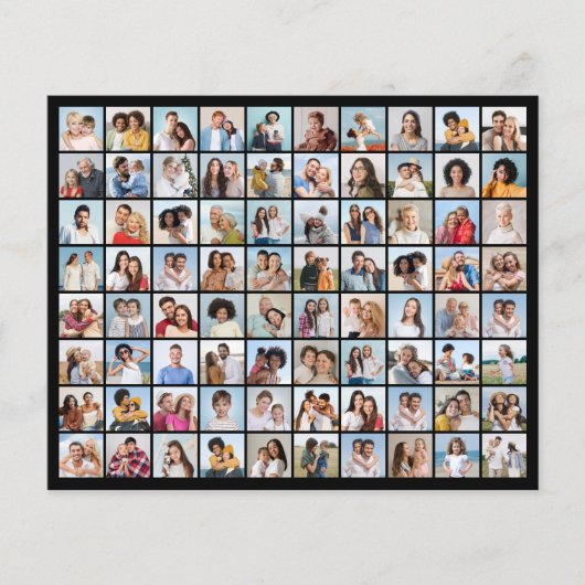 Creëer Your Ewn 80 Photo Collage Flyer (Voorkant)