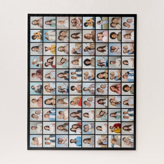 Creëer Your Ewn 80 Photo Collage Legpuzzel (Verticaal)