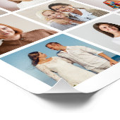 Creëer Your Ewn 80 Photo Collage Perfect Poster (Hoek)
