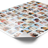 Creëer Your Ewn 80 Photo Collage Photo Enlargement Foto Afdruk (Hoek)