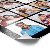 Creëer Your Ewn 80 Photo Collage Photo Enlargement Foto Afdruk (Hoek)