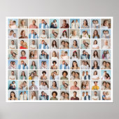 Creëer Your Ewn 80 Photo Collage Poster (Voorkant)