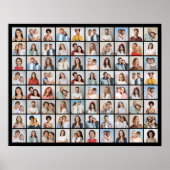 Creëer Your Ewn 80 Photo Collage Poster (Voorkant)