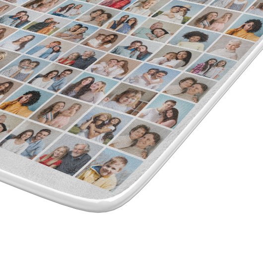 Creëer Your Ewn 80 Photo Collage Snijplank (Hoek)