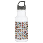 Creëer Your Ewn 80 Photo Collage Waterfles (Voorkant)