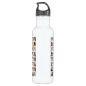 Creëer Your Ewn 80 Photo Collage Waterfles (Achterkant)