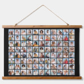 Creëer Your Ewn 88 Photo Collage Hangend Wandkleed (Voorkant)