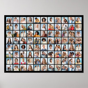 Creëer Your Ewn 88 Photo Collage Poster