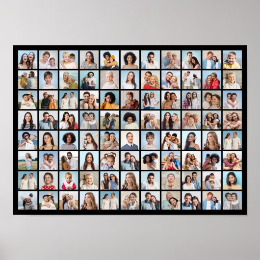Creëer Your Ewn 88 Photo Collage Poster (Voorkant)