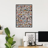 Creëer Your Ewn 88 Photo Collage Poster (Thuiskantoor)