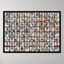 Creëer Your Ewn 88 Photo Collage Poster