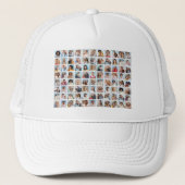 Creëer Your Ewn 88 Photo Collage Trucker Pet (Voorkant)