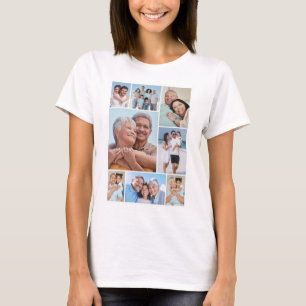 Creëer Your Ewn 8 Foto Collage Women's T-shirt