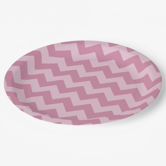 Creëer Your Ewn Chevron Pattern Papieren Bordje (Gekanteld)