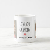 Creëer Your Ewn Family Foto Grandma Koffiemok (Center)