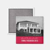 Creëer Your Ewn Family Reunion Keepomwille Magnet (Voorkant / Achterkant)