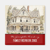 Creëer Your Ewn Family Reunion Keepomwille Magnet (Voorkant)