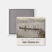 Creëer Your Ewn Family Reunion Keepomwille Magnet (Voorkant / Achterkant)