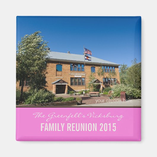 Creëer Your Ewn Family Reunion Keepomwille Magnet (Voorkant)
