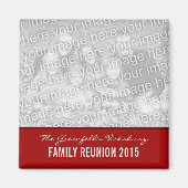Creëer Your Ewn Family Reunion Keepomwille Magnet (Voorkant)