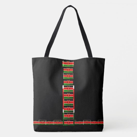 Creëer Your Ewn Foreign Kenya Pamoja Tote Bag (Achterkant)