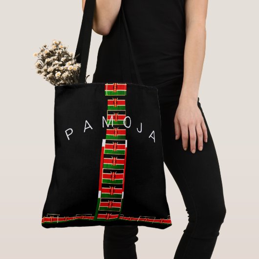 Creëer Your Ewn Foreign Kenya Pamoja Tote Bag (Dichtbij)