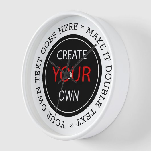 Creëer Your Ewn - Gepersonaliseerd, merknaam / wit (Hoek)