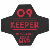 Creëer Your Ewn Goalie Keeper MVP Award Voetbal (Enkel)