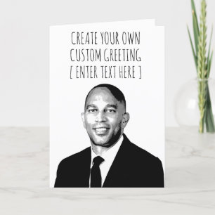Creëer Your Ewn Hakeem Jeffries Card Kaart