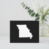 Creëer Your Ewn Missouri Moving Notice Briefkaart (Staand voorkant)