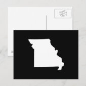 Creëer Your Ewn Missouri Moving Notice Briefkaart (Voorkant / Achterkant)