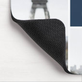 Creëer Your Ewn Monogrammed 4-fotocollage Muismat (Hoek)