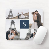 Creëer Your Ewn Monogrammed 4-fotocollage Muismat (Met muis)