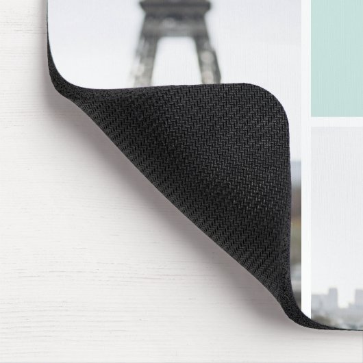 Creëer Your Ewn Monogrammed 4-fotocollage Muismat (Hoek)