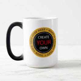 Creëer Your Ewn - Persoonlijk, merknaam / Foto Magische Mok