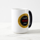 Creëer Your Ewn - Persoonlijk, merknaam / Foto Magische Mok (Voorkant rechts)