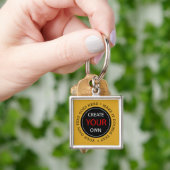 Creëer Your Ewn - Persoonlijk, merknaam / Foto Sleutelhanger (Hand)