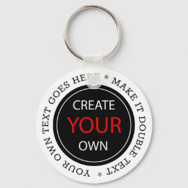 Creëer Your Ewn - Persoonlijk, merknaam / Foto Sleutelhanger