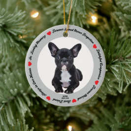 Creëer Your Ewn Pet Dog Memorial Keramisch Ornament